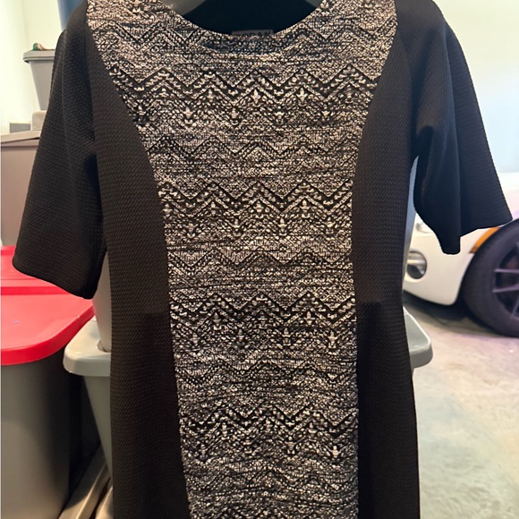 Black and Gray Patterned Women’s Dress p12 - Picture 3 of 5